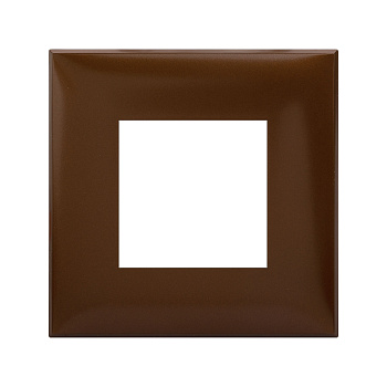 DKC Рамка "Avanti", "Карамельный жемчуг", 1 пост (2 мод.)