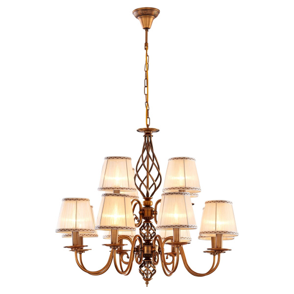 Citilux CL427221 Ровена Бронза Мат. Светильник Люстра