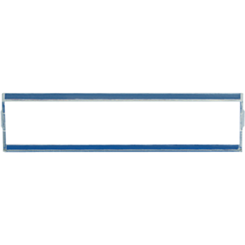 JUNG Крышка из оргстекла для надписи 13×54 мм прозрачная AS82NA