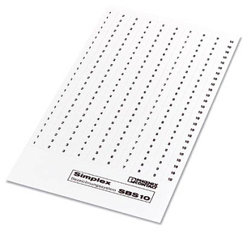 Phoenix Contact Маркировка для клеммных модулей SBS10:FORTL.ZAHLEN 21-40 1007044:0021