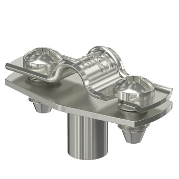 OBO Bettermann Крепежная скоба дистанционная 5-6 мм (с резьбовым соединением M6) из нержавеющей стали А2 1362622