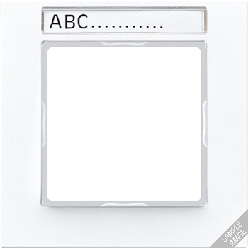 JUNG Рамка 1-кратная, чёрный AC581BFNASW