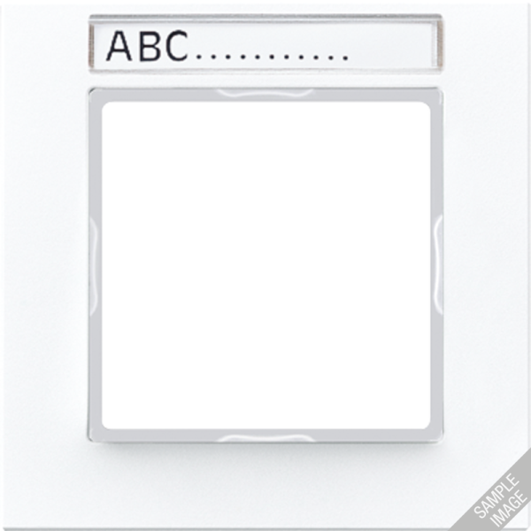 JUNG Рамка 1-кратная, чёрный AC581BFNASW