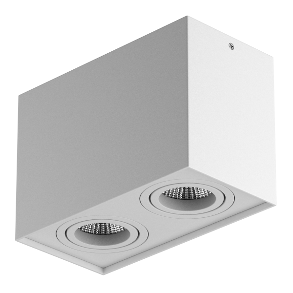 Купить Lightstar Светильник точечный накладной декоративный под заменяемые галогенные или LED лампы Rettango Lightstar 052086