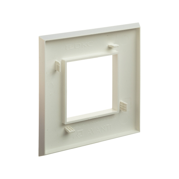 Купить DKC Рамка "Avanti", "Белый жемчуг", 1 пост (2 мод.)