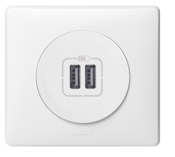 Купить Legrand Celiane Мех USB розетки 2 ной 067462