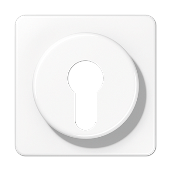 JUNG Крышка для выключателя с замком белая CD528WW