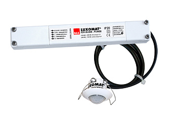 BEG Белый Мини-датчик присутствия потолочный 360° с фукцией диммирования 1-10V IP20 92910