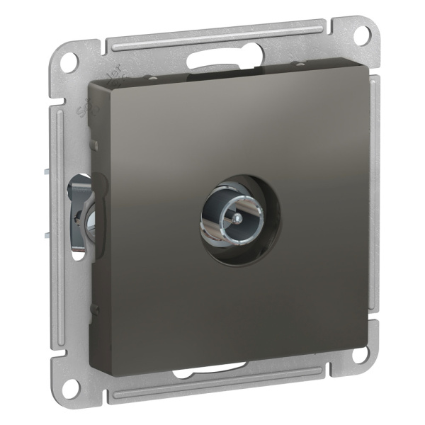 Systeme Electric AtlasDesign Сталь Розетка TV оконечная 1DB, механизм