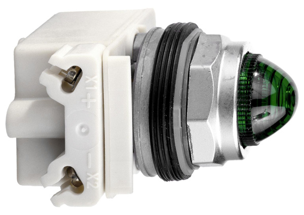 Купить SE Лампа сигнальная 30мм 120В зеленый 9001KP38LGG9