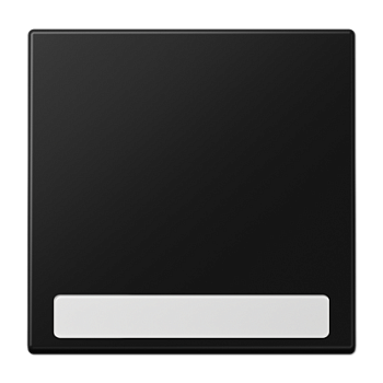 JUNG LS 990 Черный матовый Клавиша 1-ая с полем для надписи LS990NASWM