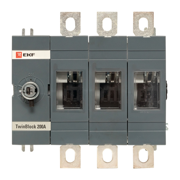 Купить EKF PROxima Рубильник 200A 3P без рукоятки управления TwinBlock