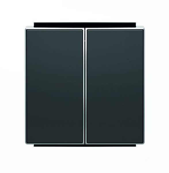 ABB SKY Чёрный бархат Клавиша для 2-клавишных выключателей/переключателей/кнопок 2CLA851100A1501