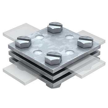 OBO Bettermann Соединитель полосы крестовой 5314615