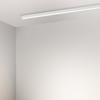 H-LINE 50 C 28W 3000K 2112lm Ra80 220V IP20 / Светильник LED, 995мм (накладной) (Briaton) БЕЛЫЙ 011C-28W3K-995WH