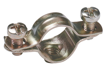 IEK ELASTA Скоба металл.двухкомпон. d21-22мм CMA12-21-100