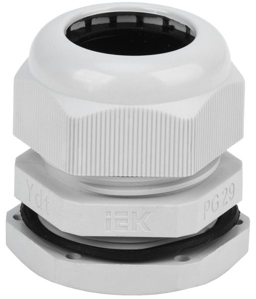 IEK Сальник PG 29 диаметр проводника 18-24мм IP54 (СТ)