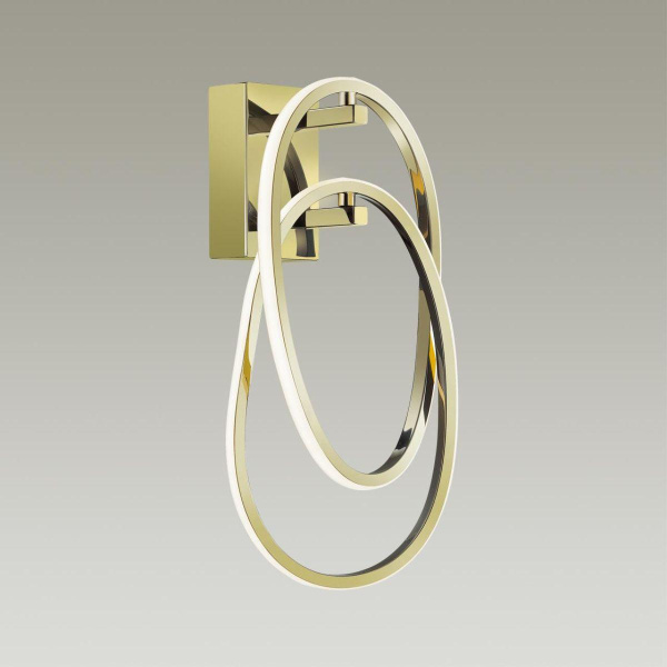 Купить Odeon Light 4875/23WL L-VISION ODL_EX22 61 золотой/акрил Настенный светильник LED 23W 4000K SPACE