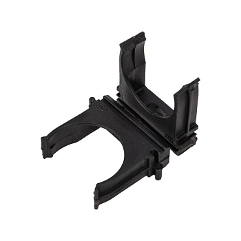 Крепеж-клипса для трубы ø 32 мм, черная (100 шт./уп.) Rexant 28-0132-3