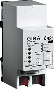 Gira KNX Линейный(зональный) соединитель/усилитель DIN-рейка 102300