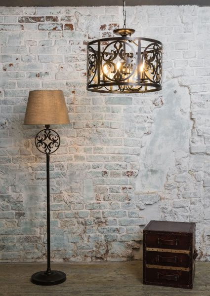 Maytoni House Rustika Коричневый Подвес 5xE14 60W H899-05-R Купить Maytoni House Rustika Коричневый Подвес 5xE14 60W H899-05-R