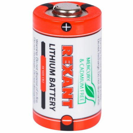 Батарейка CR2 1 шт блистер Rexant 30-1112