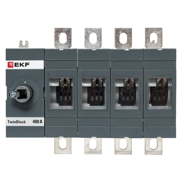 Купить EKF Рубильник 400A 4P без рукоятки управления TwinBlock