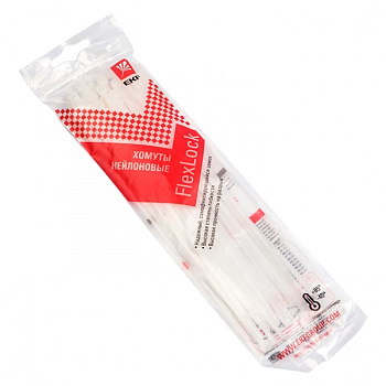 EKF PROxima Хомут P6.6 стандартный (б), 2.5x150 (50шт) FlexLock