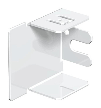 OBO Bettermann Заглушка кабель-канала LKM 40x40 мм, сталь белый 6249418