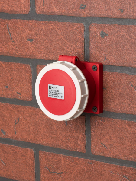 Купить EKF PROxima Розетка стационарная внутренняя 3152 3Р+РЕ+N 16А 380В IP67