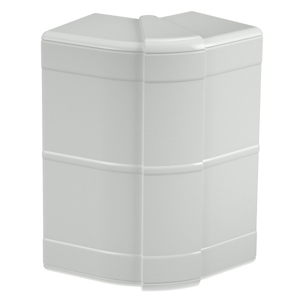 OBO Bettermann Угол внешний канала Rapid 45-2 регулируемый 53x130 мм, ПВХ светло-серый 6113232