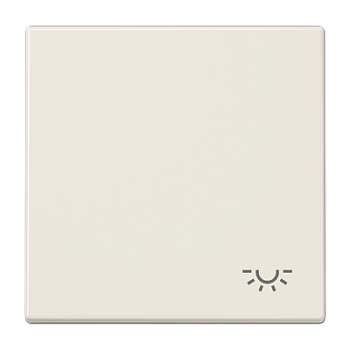 JUNG LS 990 Бежевая Клавиша 1-ая с символом ОСВЕЩЕНИЕ LS990L