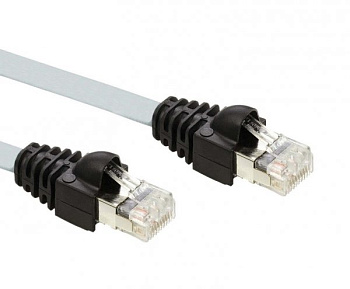 SE Кабель для подключения XBT с RJ45, К ПЛК Modicon M340 (RJ45 / RJ45), 2,5м XBTZ9980
