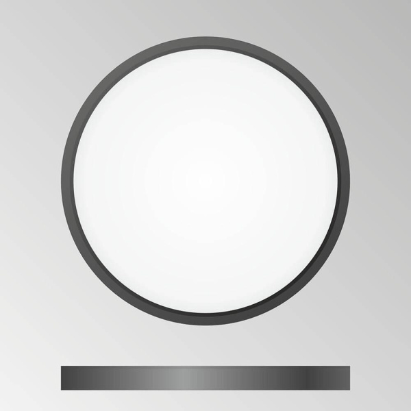 Купить Citilux CL738241V Бейсик Черный Светильник накладной LED 24W*Мульти