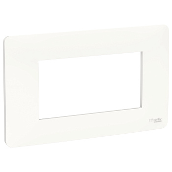 SE Unica Modular Бел Рамка 4-модульная NU210418