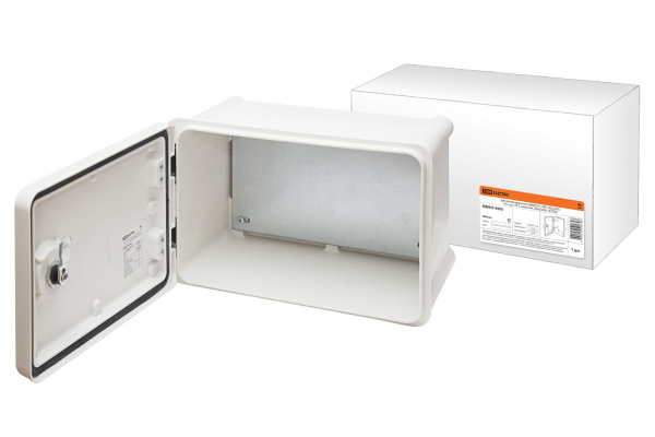 TDM Щит антивандальный, ЩПМП-0-1, GRP, IP65, IK10, -50 С до +70 С, навесной, (330х220х170) SQ0925-0203