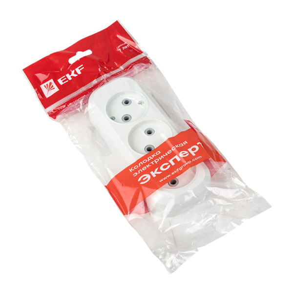 Купить EKF PROxima Колодка 3 гн. 10А 2,2кВт б/з Эксперт