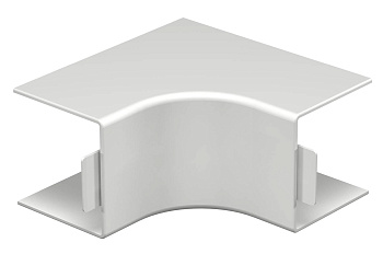 OBO Bettermann Угол внутренний кабель-канала WDK 60x60 мм ПВХ светло-серый RAL7035 6182194