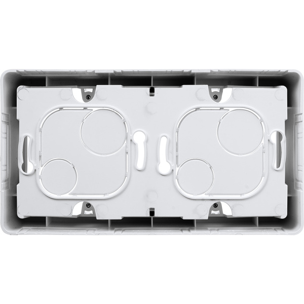 Купить Legrand INSPIRIA Белый Коробка накладного монтажа - 2 поста 673990