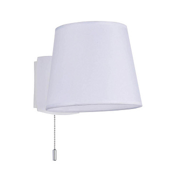 Maytoni Modern Bergamo Белый и Хром Бра 1xE27 60W MOD617WL-01W