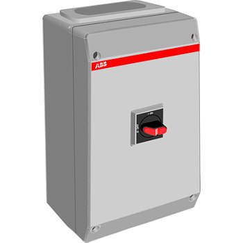 ABB OTP125 Рубильник в боксе OTP125B4B до 125A 4-полюсный, нет фланец I 1SCA022401R5210