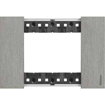 BT Living now Сталь Рамка итальянский стандарт 3 мод KA4803ZG