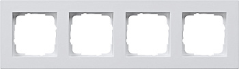 Gira Белый Рамка 4-ая заподлицо 0214225