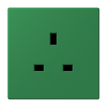 JUNG Накладка для механизма розетки арт. 3521EINS дюропласт Les Couleurs® Le Corbusier LC2521P32050