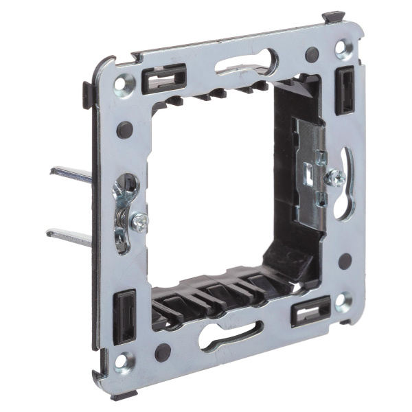 Купить DKC Каркас с лапками для монтажа модульных "Avanti" в стену, под 2 модуля