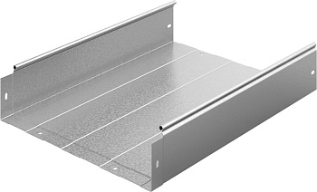 OSTEC Металлический лоток неперфорированный 400х100х3000, толщ. 1,0 мм, Сендзимир цинк