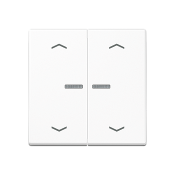 JUNG Клавиша для выключателя с подсветкой, белый A595BFKO5MPWW