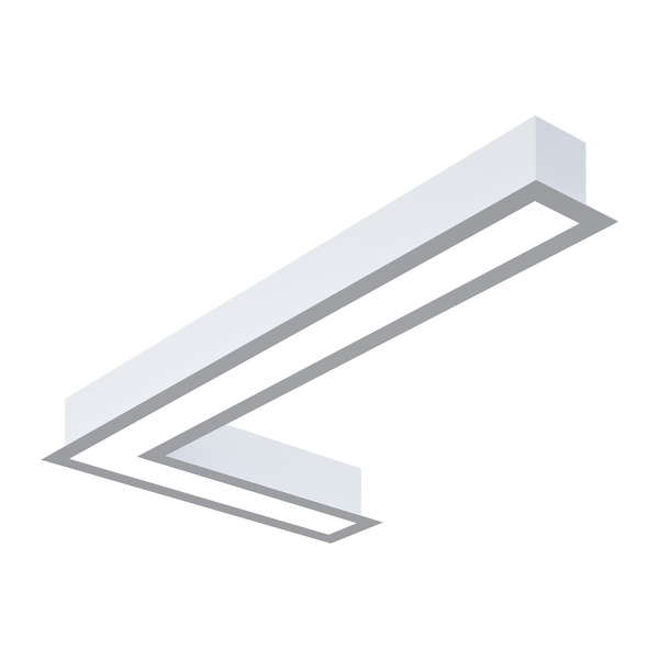 Svetholl Глоу (Г образный) L1000x680 B35 H35 Мощность: 42W ISGLG4-035035-100020042