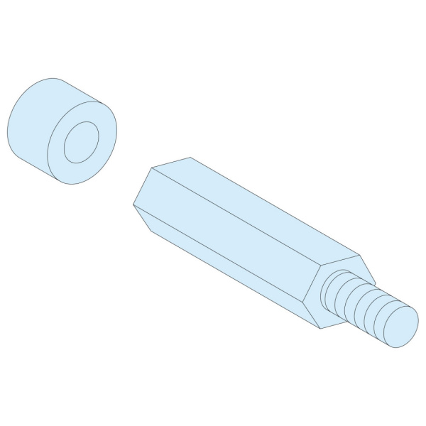 SE 4 СТОЙКИ ДЛЯ РЕЕК М8, В = 40 + 10 ММ LVS03199