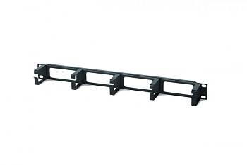 Hyperline CM-1U-ML Кабельный организатор с металлическими кольцами, 19", 1U 15447